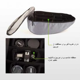 کوله لپ تاپ و دوربین آگور Ltb6317