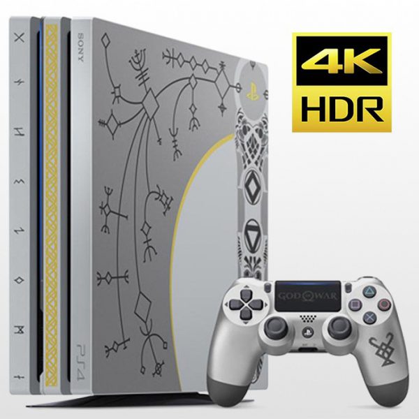 تصویر پلی استیشن ۴ پرو تک دسته ۱ ترابایت PS4 Pro 1TB-R2-CUH 7116B God of War