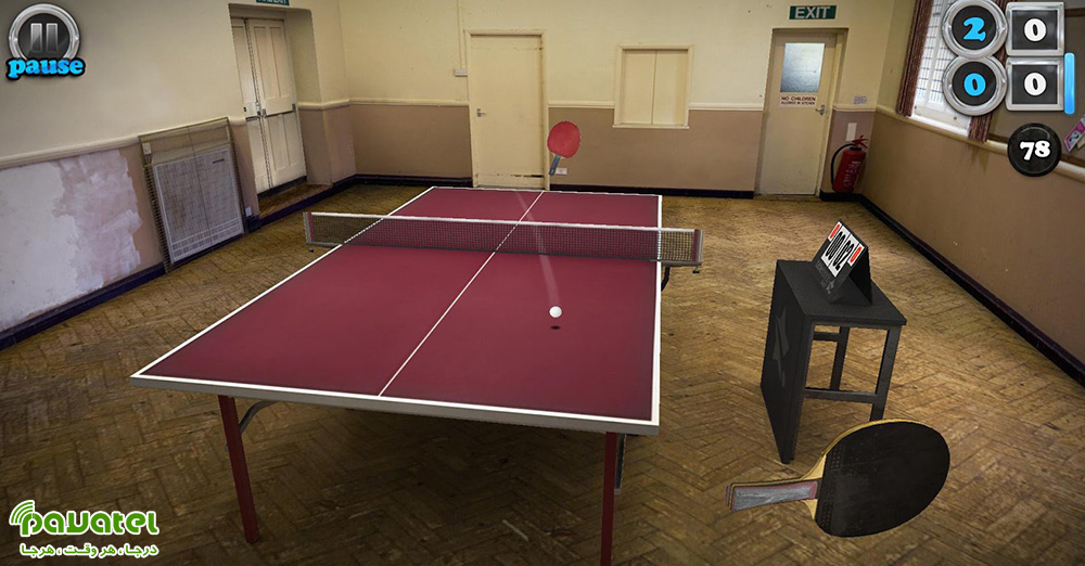 بررسی بازی موبایل Table Tennis Touch