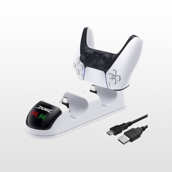پایه شارژر دوگانه کنترلر پلی استیشن 5