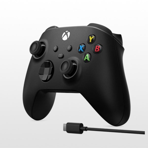 دسته ایکس باکس به همراه کابل Wireless Controller Series with USB-C Cable-Carbon Black/USB-C - Image 4