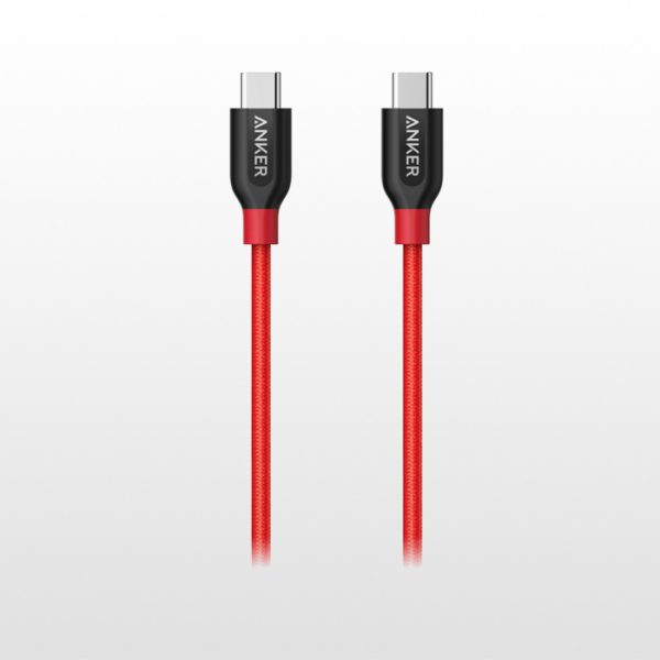 کابل شارژ USB-C به USB-C انکر A8187 کابل شارژ USB-C به USB-C انکر A8187