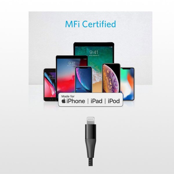 کابل تبدیل USB-C به لایتنینگ انکر A8652 - Image 4