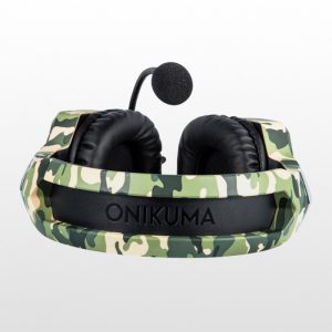 هدست گیمینگ Onikuma K8-Green Camo - Image 4