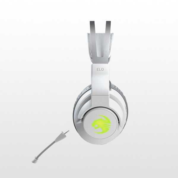 هدست بی سیم گیمینگ Roccat Elo Air 7.1 Wireless Headset-White - Image 6