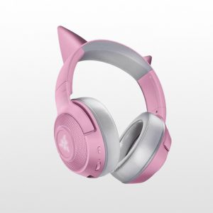 هدست بی سیم گیمینگ Razer Kraken BT Headset-Kitty Edition-Ping