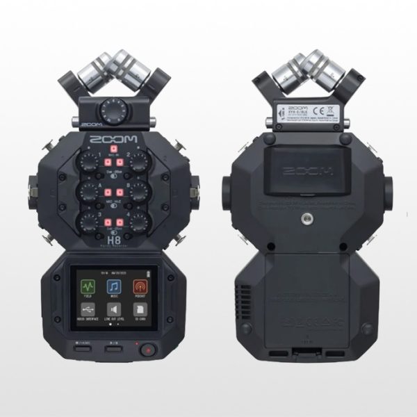 رکوردر صدا زوم Zoom H8 8-Input / 12-Track Portable Handy Recorder