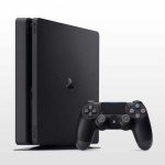 تصویر پلی استیشن 4 اسلیم تک دسته 500 گیگ مشکی PS4 Slim 500GB-R2