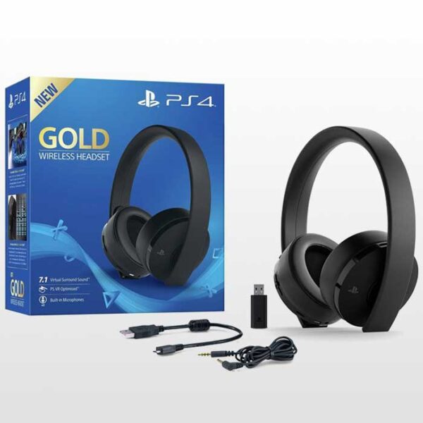 تصویر Playstation Gold Headset-NEW