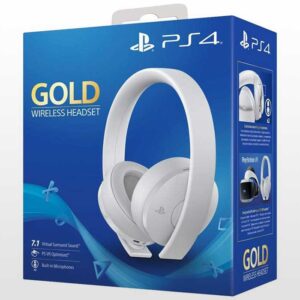 تصویر Playstation Gold Headset-White
