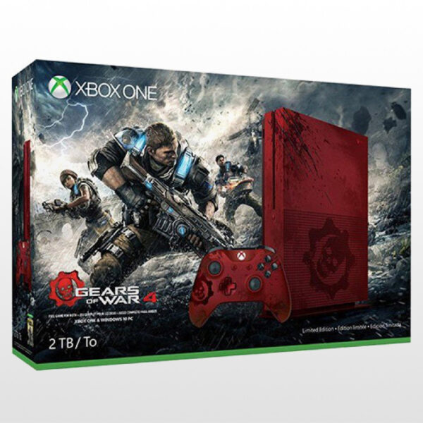 تصویر ایکس باکس وان اس ۲ ترابایت Xbox one S Gears of War 4