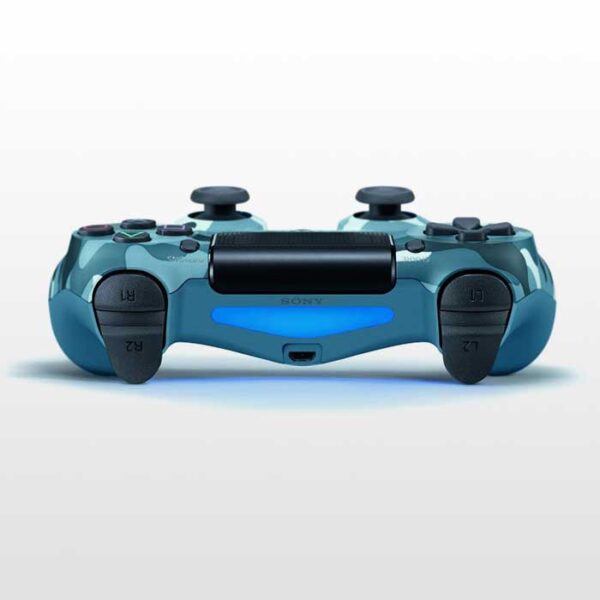 تصویر دسته پلی استیشن ۴ DualShock 4 Blue Camo
