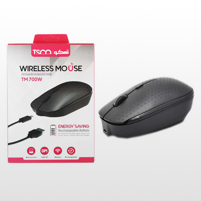 موس بیسیم تسکو TM 700W | خرید موس بیسیم wireless تسکو |TSCO Mouse |پایاتل