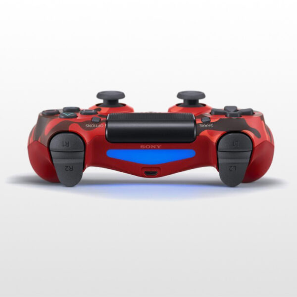 تصویر دسته پلی استیشن ۴ DualShock 4 Red Camo