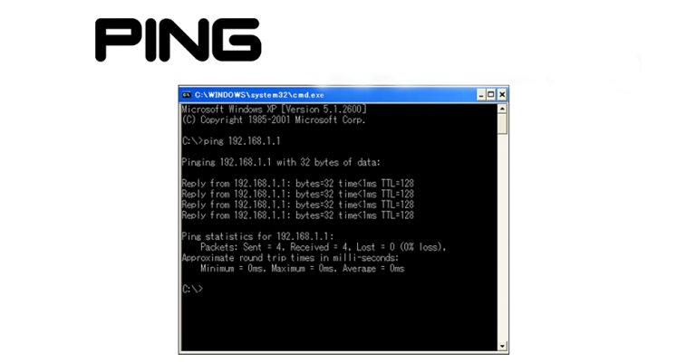 ارتباط از طریق دستور Ping در ضبط تصاویر