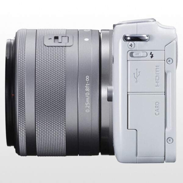 دوربین عکاسی دیجیتال بدون آینه Canon EOS M10 Kit 15-45mm f/3.5-6.3 IS STM WHITE