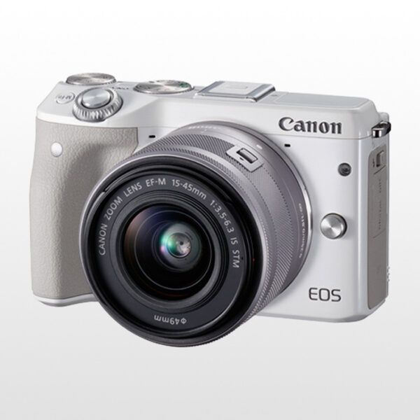 دوربین عکاسی دیجیتال بدون آینه Canon EOS M3 Kit 15-45mm f/3.5-6.3 IS STM WHITE