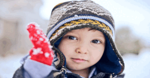 عکاسی زمستانی و کودکان