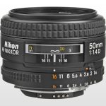 لنز دوربین نیکون Nikon AF NIKKOR 50mm f/1.4D