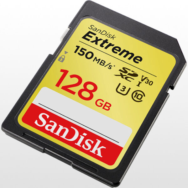 کارت حافظه SanDisk 128GB Extreme SDXC
