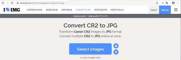 تبدیل فرمت CR2 به JPG