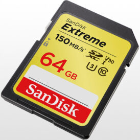 کارت حافظه SanDisk 64GB Extreme SDXC
