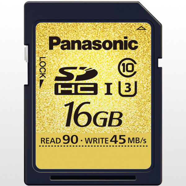 کارت حافظه Panasonic 16GB Gold Series UHS-I