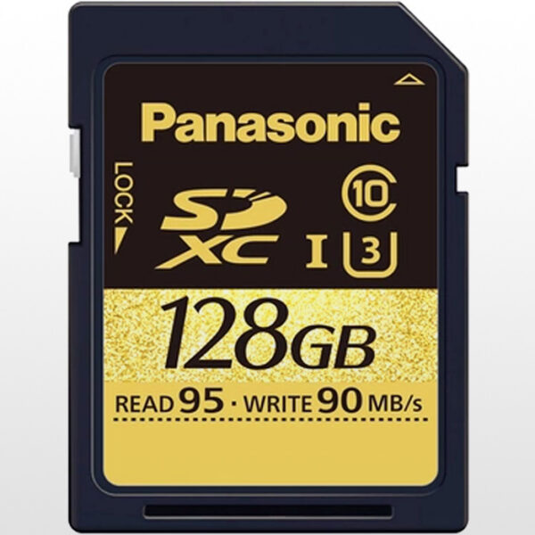 کارت حافظه Panasonic 128GB U3 SDXC