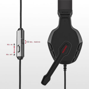 هدست گیمینگ Nubwo U3 Gaming Headset - Red