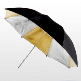 چتر اس اند اس S&S 90cm silver/black Umbrella S38