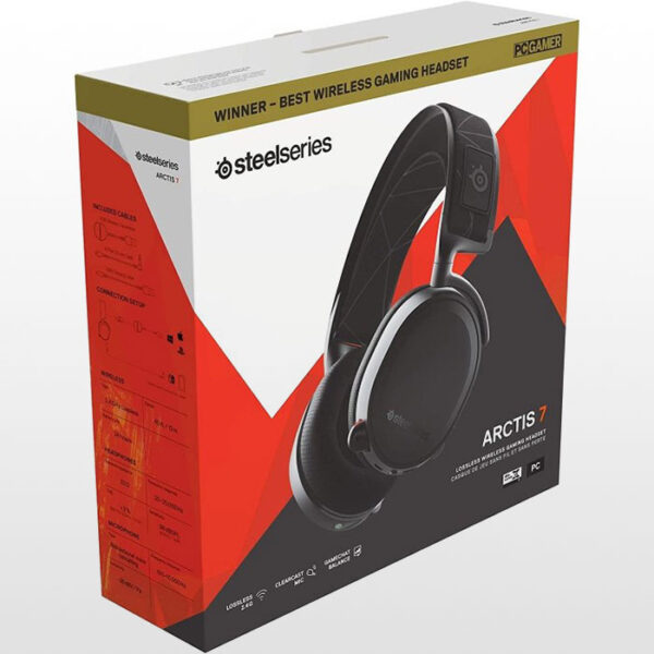 هدست گیمینگ SteelSeries Arctis 7 Wireless Gaming Headphone - Black