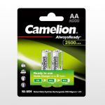 باتری قلمی شارژی کملیون Camelion AA 2500 2pcs Battery