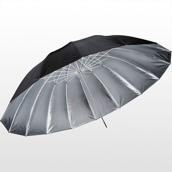چتر پارابولیک داخل نقره ای لایف Life of photo Umbrella 150cm AU48H series