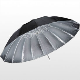 چتر پارابولیک داخل نقره ای لایف Life of photo Umbrella 190cm AU48H series