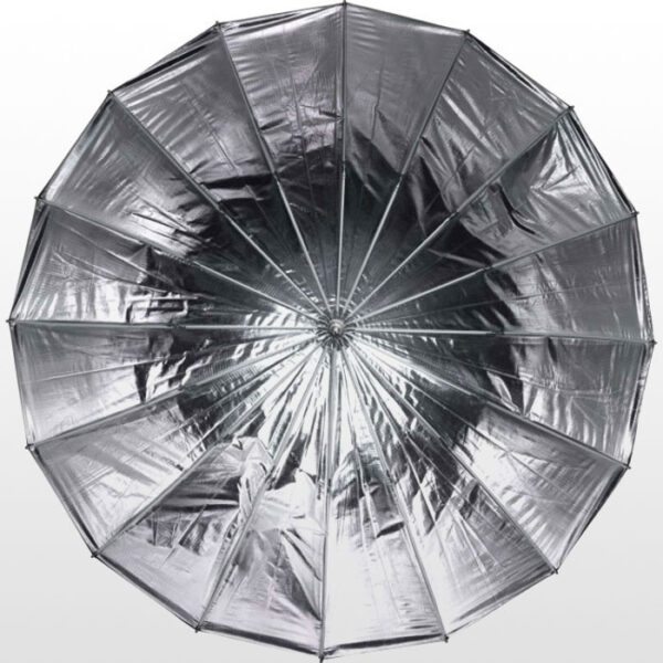 چتر عمیق پارابولیک داخل نقره ای لایف Life of photo Umbrella 85cm AU48SH series