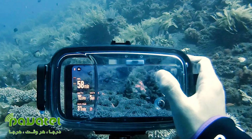 عکاسی زیر آب با موبایل