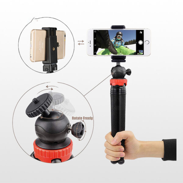 سه پایه دوربین قابل انعطاف