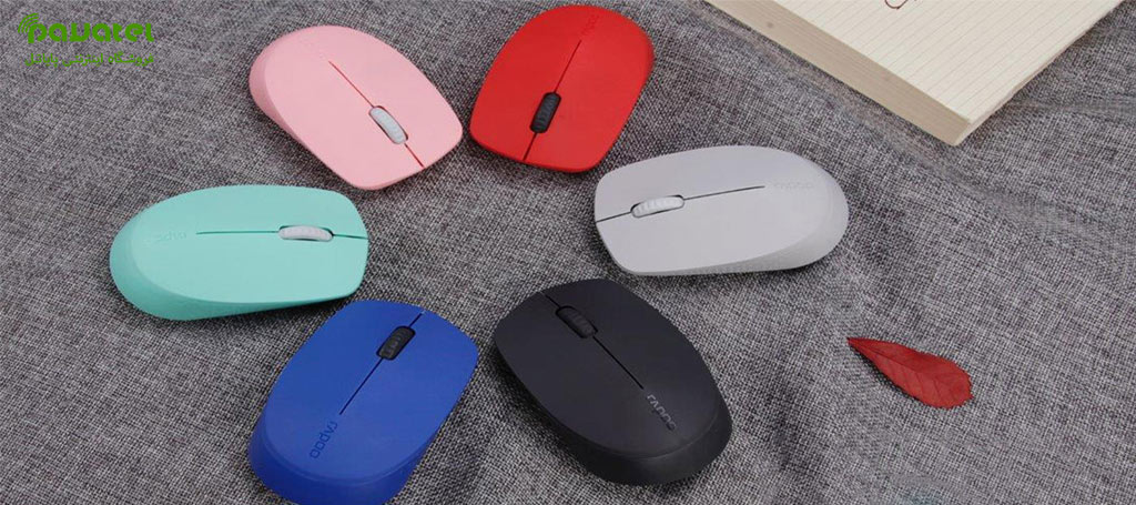 موس بی سیم رپو مدل M100 Silent