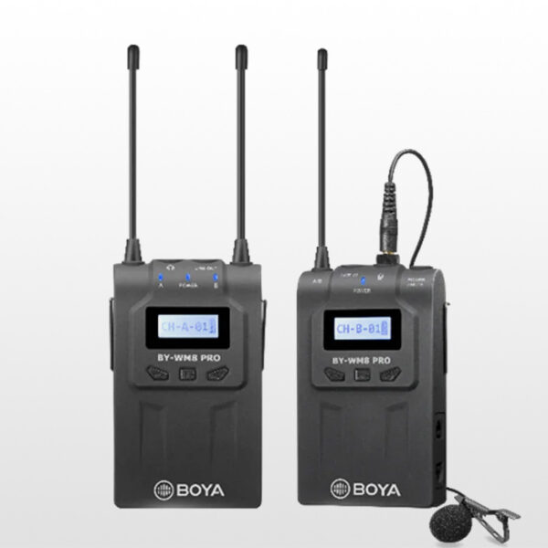 میکروفن بی سیم بویا BOYA BY-WM8 Pro-K1 Wireless Microphone