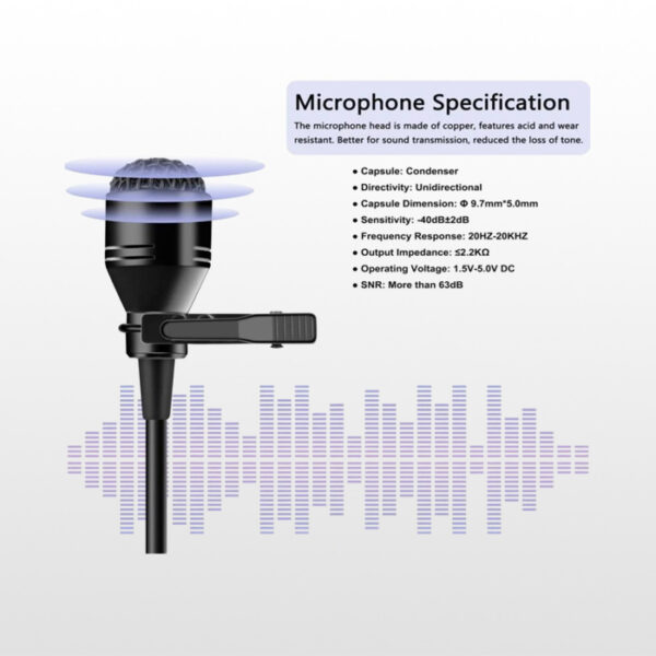 میکروفن بی سیم کیمافون KIMAFUN KM-G130 Microphone