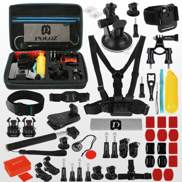 Puluz 53 In 1 Accessories Bag For Gopro