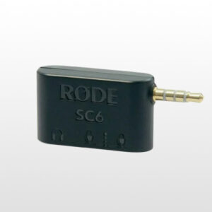 کابل مبدل میکروفن رُد Rode SC6 Dual TRRS input and headphone output for smartphones