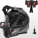TELESIN Motorcycle Helmet Strap Mount