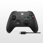 دسته ایکس باکس به همراهUSB-C کابل Wireless Controller Series with USB-C Cable - Carbon Black
