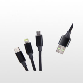 کابل تبدیل USB به MicroUSB /لایتنینگ/ USB-C بیاند BA-918