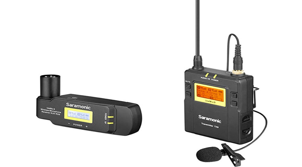 Saramonic UwMic9 Kit7 TX9+ RX XLR9 UHF Wireless Microphone