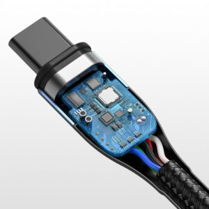 کابل شارژ USB-C به USB-C باسئوس BASEUS CATXC-Q01