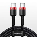 کابل شارژ USB-C به USB-C باسئوس BASEUS CATKLF-AL91