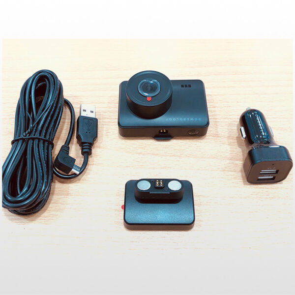 دوربین فیلم برداری خودرویی پاورولوژی Powerology PDCMQ58PBK Dash Camera Pro