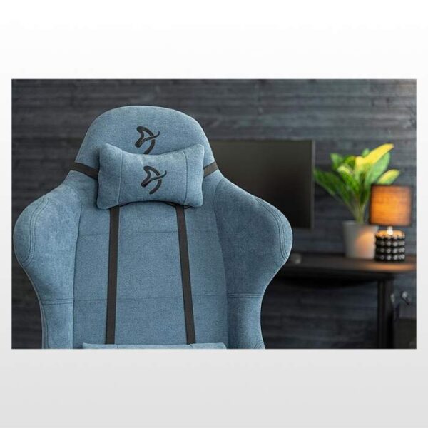 صندلی گیمینگ Arozzi Torretta Soft Fabric-Blue